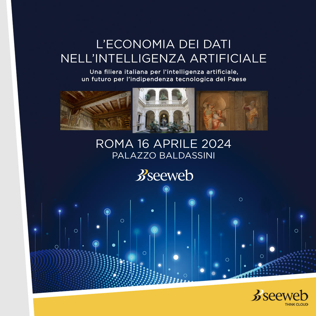 Seeweb organizza l'evento “L’economia dei dati nell’Intelligenza Artificiale”