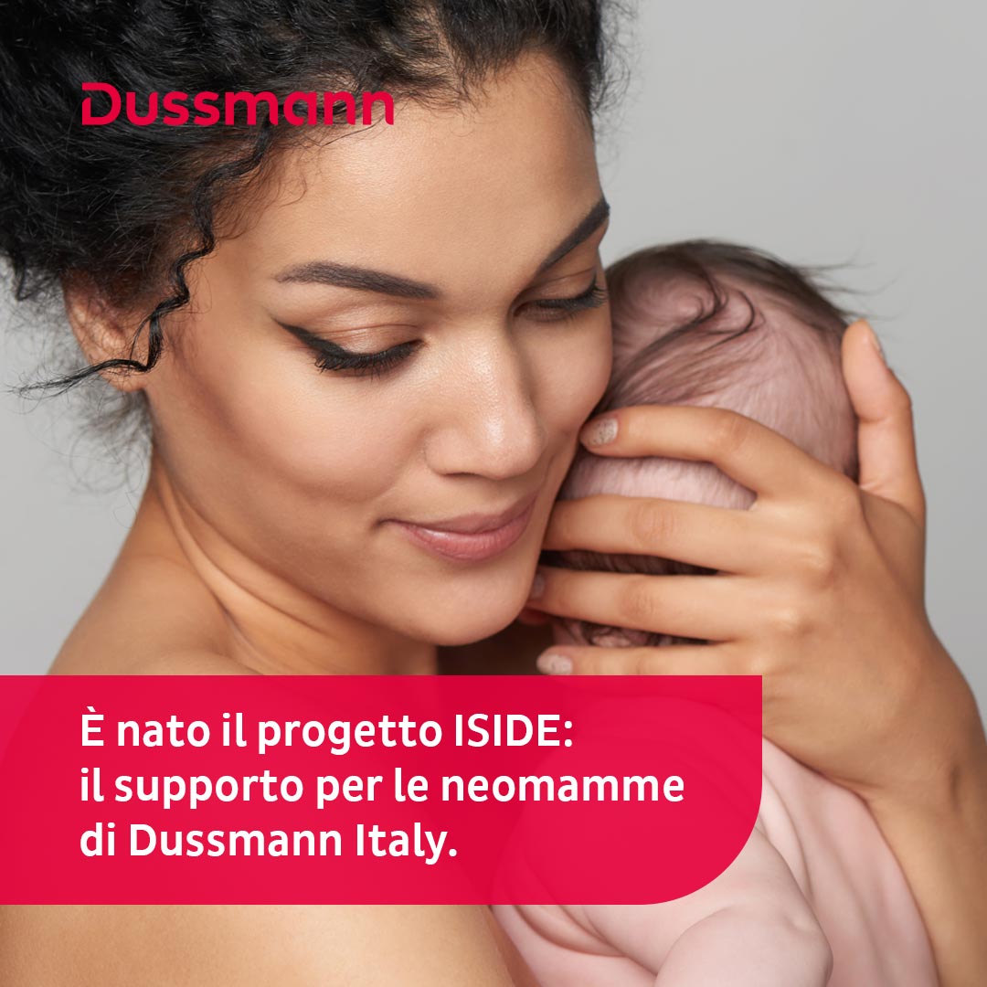 Dussmann Service supporta le neomamme con il Progetto Iside