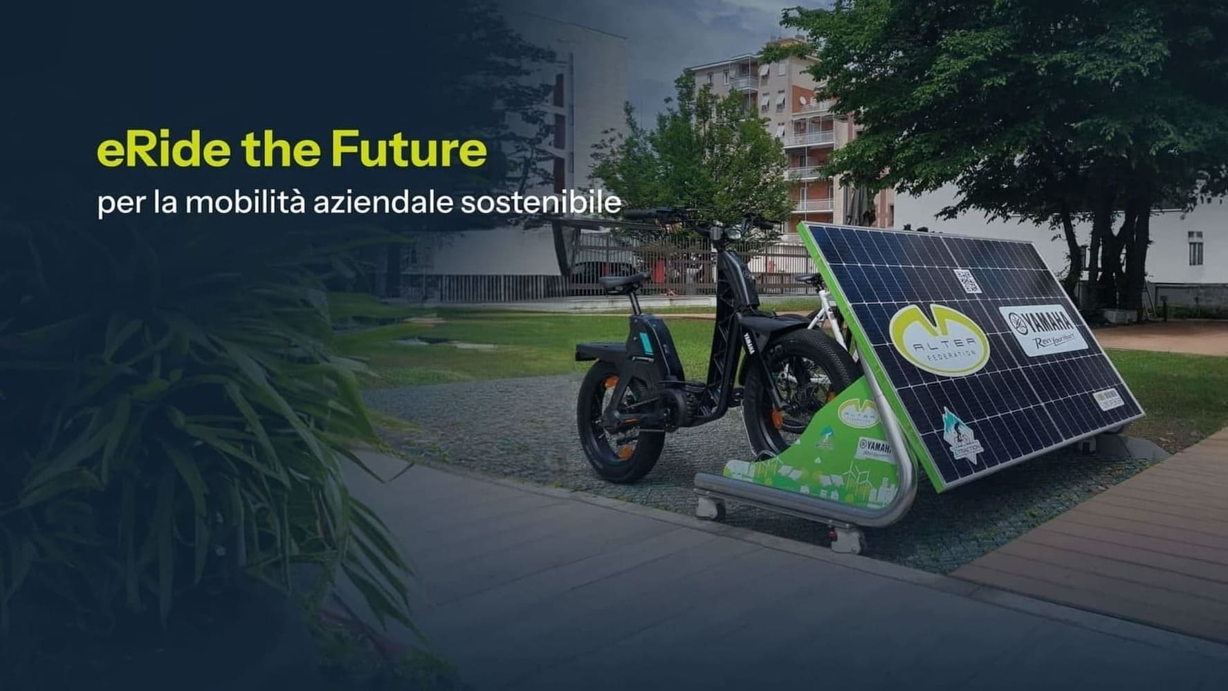 Yamaha Motor, Altea Federation ed Etraction Ebike danno vita a “eRide the Future” per la mobilità aziendale sostenibile