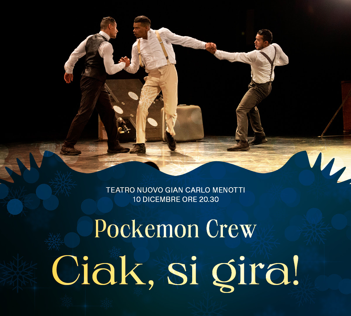 Pockemon Crew direzione artistica e coreografia Riyad Fghani: lo SPETTACOLO DI NATALE del Festival dei Due Mondi, SPOLETO