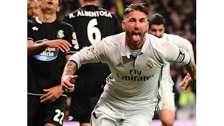 Real Madrid, ancora Sergio Ramos: 48 goal nella Liga, terzo difensore di sempre