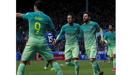 Liga, 22ª giornata - Il Barcellona stende l'Alaves