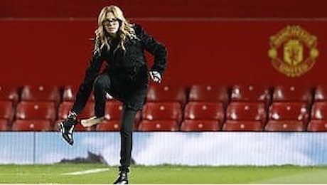 Julia Roberts all'Old Trafford per tifare Manchester United