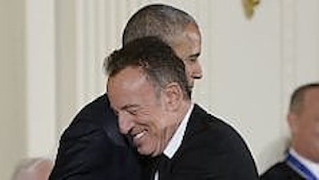 Bruce Springsteen, un concerto segreto alla Casa Bianca