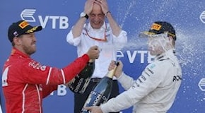 F1, Gp Russia: Bottas vince in volata su Vettel. Le Ferrari sul podio
