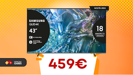 Ecco una smart TV Samsung perfetta per gaming e intrattenimento!