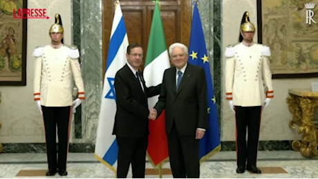 Roma, il presidente israeliano Herzog incontra Mattarella e Tajani