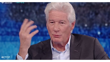 Richard Gere, frasa da Fabio Fazio: Solo se non si chiude il cuore, ecco di cosa ha parlato