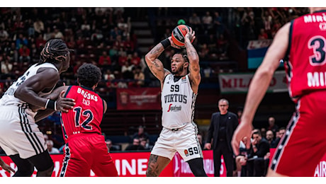 Eurolega – La Virtus cade a Milano 99 a 90