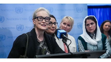 Streep: Uno scoiattolo ha più diritti di una bambina in Afghanistan