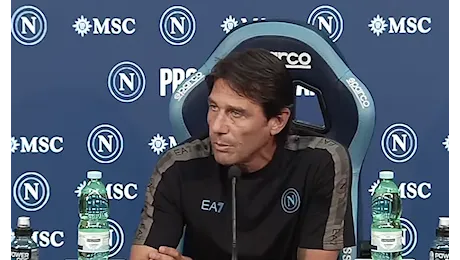 Fiorentina-Napoli, Conte: “Settimana con qualche intoppo, importante essere squadra. Serve tempo e pazienza”