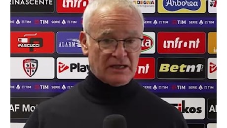 Roma, Ranieri: ”Oggi era una gara difficile. Il Napoli? può arrivare primo o secondo”