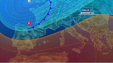 Meteo: nelle prossime 48 ore rischio di forti temporali e nubifragi. I dettagli