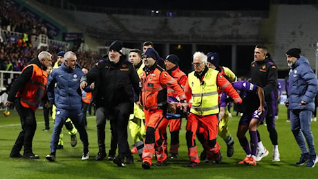 Paura durante Fiorentina-Inter. Malore per Bove, corsa in ospedale