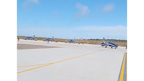 Aereo delle Frecce Tricolori fuori pista nell’aeroporto di Pantelleria, pilota ferito coinvolti altri due velivoli