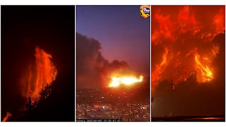 Le fiamme divorano la California: vasto incendio a Los Angeles brucia quasi 3000 acri. Le impressionanti immagini