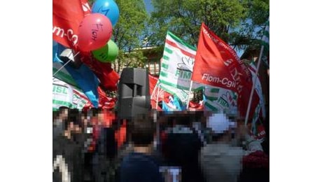 Fim, Fiom e Uilm di Bologna circa la mobilitazione per il rinnovo del CCNL Federmeccanica