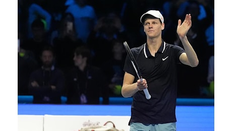 Sinner contro Fritz oggi alle Atp Finals: orario, precedenti e dove vederla in tv