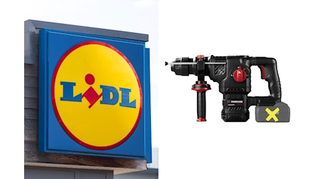 Offerta Lidl: martello demolitore Parkside a 79€, ecco quando trovarlo in negozio