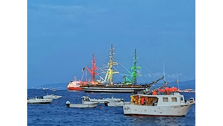 La Amerigo Vespucci domani a Milazzo, il passaggio dalla Marina Garibaldi all'AMP - Oggi Milazzo