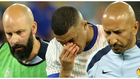 Mbappé, frattura al naso durante Austria-Francia: come sta l'attaccante e quante partite può saltare