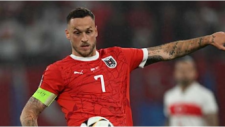 Austria, da 0 a 90' in 4 giorni: Arnautovic in campo da capitano nel match pareggiato con la Slovenia