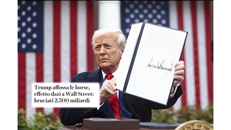 “Bruciati miliardi!”: la falsa notizia dei dazi di Trump spiegata da Rinaldi ▷ “Ecco cosa non torna”