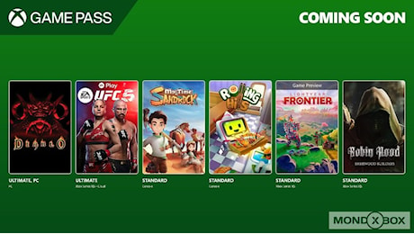 Xbox Game Pass: arrivano UFC 5, Lightyear Frontier, Robin Hood e altri