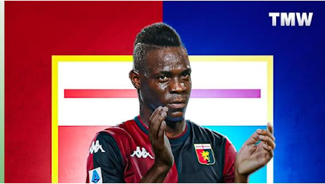 Finally... Mario. Balotelli riparte dal Genoa: Sono carico, voglio solo cominciare