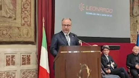 Mulè: Leonardo è patrimonio per Italia con effetto traino per lavoro ed economia