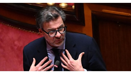 Giorgetti: taglio delle tasse sui ceti medi in un orizzonte pluriennale