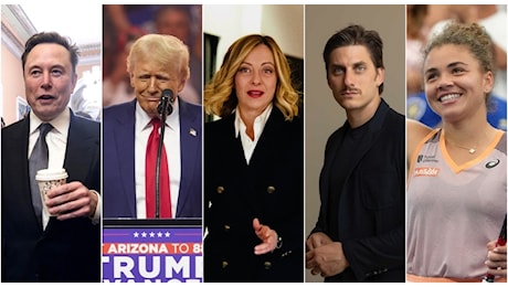 Chi saranno i protagonisti del 2025 (e perché): da Trump a Marinelli, da Al Jolani alla Paolini e l'uomo dei chip