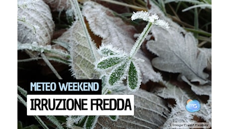 WEEKEND: l'inverno alza la voce sull'Italia