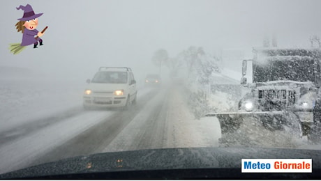 Meteo Epifania, Bufere di Neve in vista: ecco le zone più a rischio