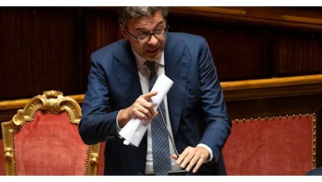 Giorgetti, trattamento 'migliore' su spese per i figli