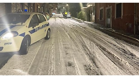 Ancora grandine a San Felice Circeo, strade ghiacciate e disagi