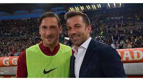 Del Piero compie 50 anni, Totti ricorda: “Una volta gli dissi di tutto”