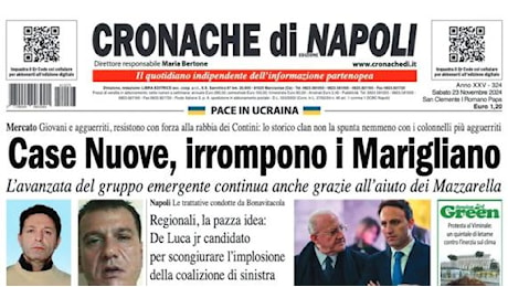 Cronache di Napoli titola: Conte avverte: contro la Roma sarà una gara tosta