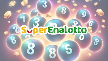 Estrazioni SuperEnalotto, la combinazione di giovedì 8 maggio