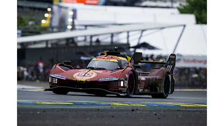 Fuoco domina la pratica WEC di Spa con Ferrari: segna un tempo sul giro fulmineo.