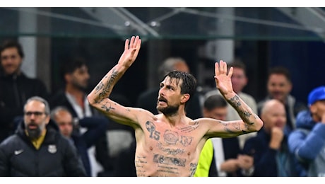 Inter, anche la BBC esalta Acerbi: “Un tocco nell’area del Barça e un gol”. La heatmap
