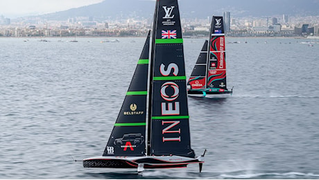 America's Cup: INEOS prova il riscatto con New Zealand, ma c'è preoccupazione per il vento