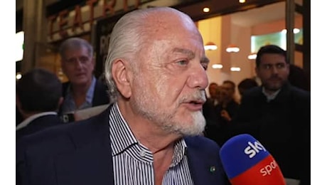 Napoli, De Laurentiis: Kvaratskhelia non rinnova? Ce ne faremo una ragione