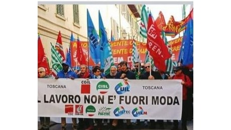 Sciopero moda, grande partecipazione a Firenze