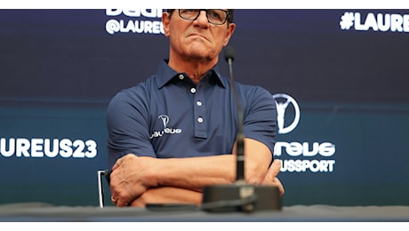 Capello: “Il calcio italiano è lento. Ci vuole più velocità e agonismo”