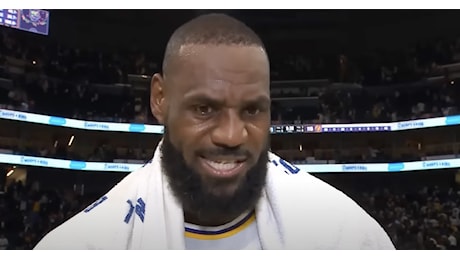 LeBron James: “Cosa c’è di bello in NBA? Io e Steph!”