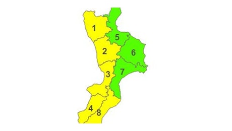 Maltempo, allerta meteo gialla su parte di Calabria e Sicilia. Ecco quali zone riguarderà