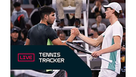 Tennis Tracker: Finale ATP Pechino, Sinner avanti di un set su Alcaraz: 7-6, 4-3 - LIVE