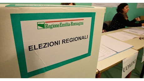 Le elezioni regionali in Emilia Romagna si terranno domenica 17 e lunedì 18 novembre