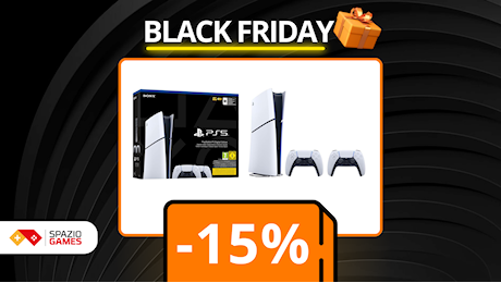 PS5 Digital Slim + 2 DualSense: il bundle perfetto per il Black Friday IN SCONTO!